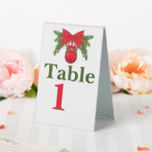 Plaque De Table Noël customisé (In SItu (Mariage))