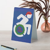 Plaque De Table Noël Handicapé (En SItu (Tableau))
