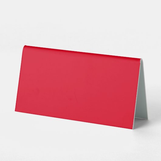 Plaque De Table Noël rouge (Verso)