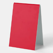 Plaque De Table Noël rouge (Verso)