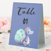 Plaque De Table Noms De Baby shower De Petits Dinosaures (In SItu (Mariage))