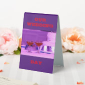 PLAQUE DE TABLE NOTRE JOUR DE MARIAGE (In SItu (Mariage))