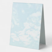 Plaque De Table Nous sommes sur le Baby shower Cloud Nine (Verso)