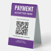 Plaque De Table Numérisation du portefeuille électronique pour rég (Recto)