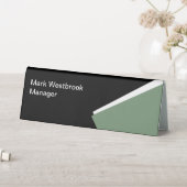 Plaque De Table Numéro de bureau professionnel moderne (En SItu (Tableau))