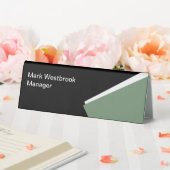 Plaque De Table Numéro de bureau professionnel moderne (In SItu (Mariage))