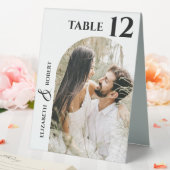 Plaque De Table Numéro de la table photo du mariage (In SItu (Mariage))