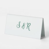 Plaque De Table Numéro de table de mariage floral rose vif (Verso)