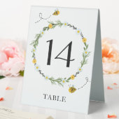 Plaque De Table Numéro de table du Baby shower d'abeilles (In SItu (Mariage))