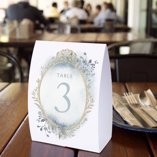 Plaque De Table numéro de table élégant (Insitu (restaurant))