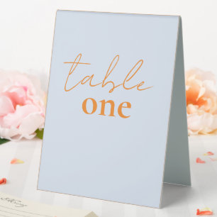 Plaque De Table numéro de table mariage de l'histoire d'amour