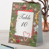 Plaque De Table Numéro de table personnalisé (En SItu (Tableau))