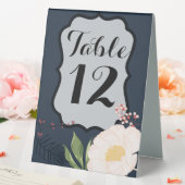 Plaque De Table Numéro de tableau Carte de tente Bébé Cosmos rose (In SItu (Mariage))