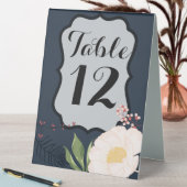 Plaque De Table Numéro de tableau Carte de tente Bébé Cosmos rose (En SItu (Tableau))