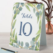 Plaque De Table Numéro de tableau Panneau de tente de tableau (En SItu (Tableau))