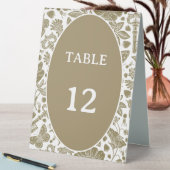 Plaque De Table Numéro du panneau de la tente de table (En SItu (Tableau))