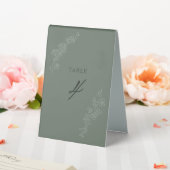 Plaque De Table Numéros de table (In SItu (Mariage))