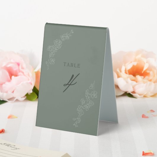 Plaque De Table Numéros de table (In SItu (Mariage))