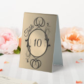 Plaque De Table Numéros de table Gold (In SItu (Mariage))