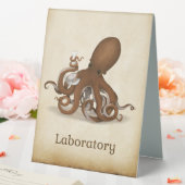 Plaque De Table Octopus Avec Flask Chimie Laboratoire De Sciences (In SItu (Mariage))