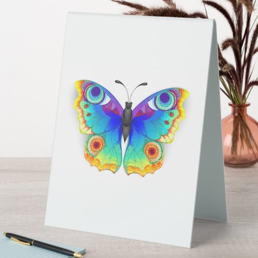 Plaque De Table Oeil de paon arc-en-ciel (En SItu (Tableau))