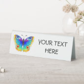 Plaque De Table Oeil de paon arc-en-ciel (En SItu (Tableau))