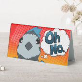 Plaque De Table Oh, pas d'oiseau (En SItu (Tableau))