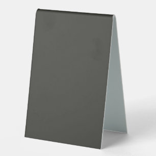 Plaque De Table olive noire (couleur solide)
