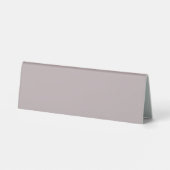Plaque De Table Ombres noires (couleur solide) (Verso)