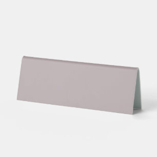 Plaque De Table Ombres noires (couleur solide)