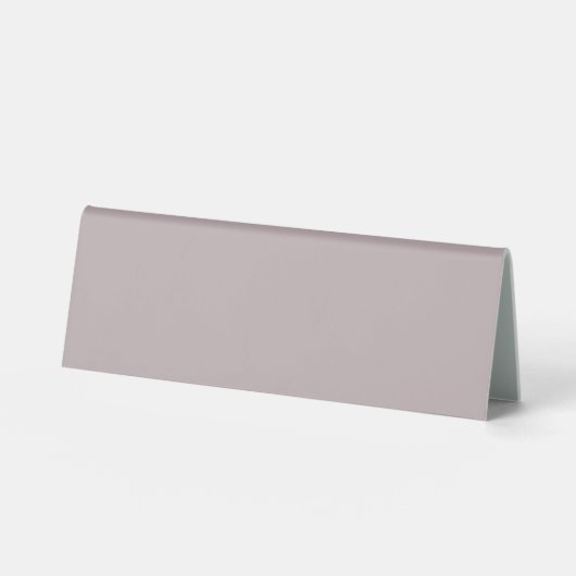 Plaque De Table Ombres noires (couleur solide) (Recto)