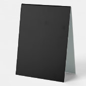 Plaque De Table   Or Noir  Soirée Masquée Violette (Verso)