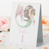 Plaque De Table Organisation d'une fête magique de sirène (In SItu (Mariage))