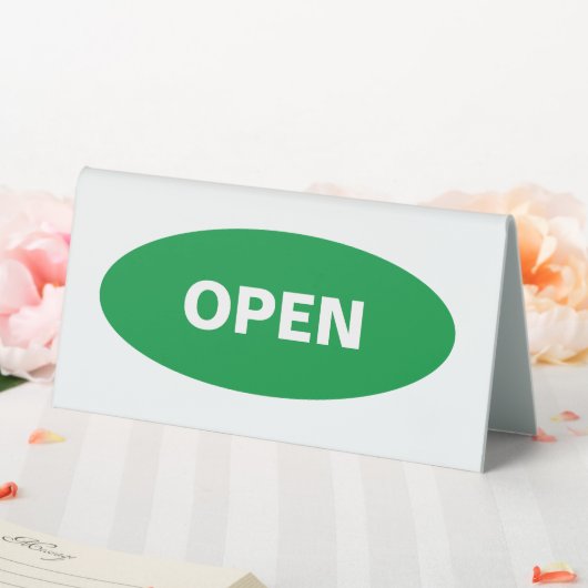 Plaque De Table Ouverture de la réception verte rouge (In SItu (Mariage))
