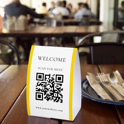 Plaque De Table Paiement par code QR Paypal | Scannez pour payer l (Insitu (restaurant))