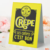 Plaque De Table Pancakes français (In SItu (Mariage))