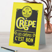 Plaque De Table Pancakes français (En SItu (Tableau))