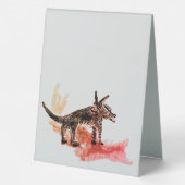 Plaque De Table Pancarte de table pliable (Verso)