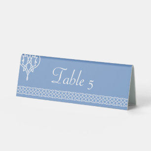Plaque De Table Pancartes de table Cœurs Tissés Celtiques en Perve