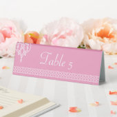 Plaque De Table Pancartes de table en forme de coeurs en tresse ce (In SItu (Mariage))