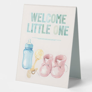Plaque De Table Panneau Bienvenue Petit Baby shower