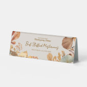 Plaque De Table Panneau Buffet Premium Thanksgiving Florals (Recto)