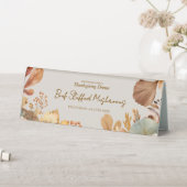 Plaque De Table Panneau Buffet Premium Thanksgiving Florals (En SItu (Tableau))
