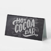 Plaque De Table Panneau Chalet Barre de Coca Hot (Verso)