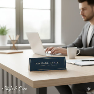 Plaque De Table Panneau de bureau personnalisé pour les réunions o