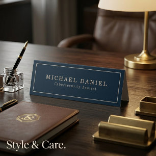 Plaque De Table Panneau de bureau personnalisé pour les réunions o