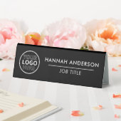 Plaque De Table Panneau de configuration de l'employé - Table noir (In SItu (Mariage))