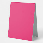 Plaque De Table Panneau de Fête des mariées Fleur sauvage lumineux (Verso)