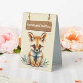 Plaque De Table Panneau de la table Wild Aardwolf Hollow Jungle Sa (In SItu (Mariage))