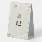 Plaque De Table Panneau de la tente du tableau de la marguerite fl (Verso)